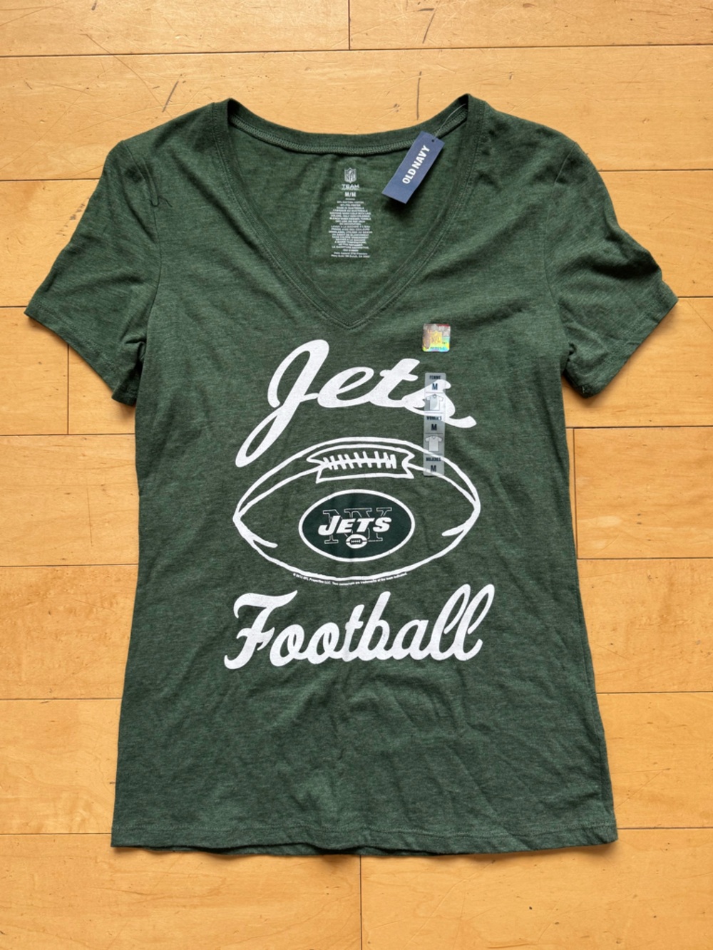 NWT‎ - NY Jets Old Navy NFL team Apparel t-shirt size Med, football New York